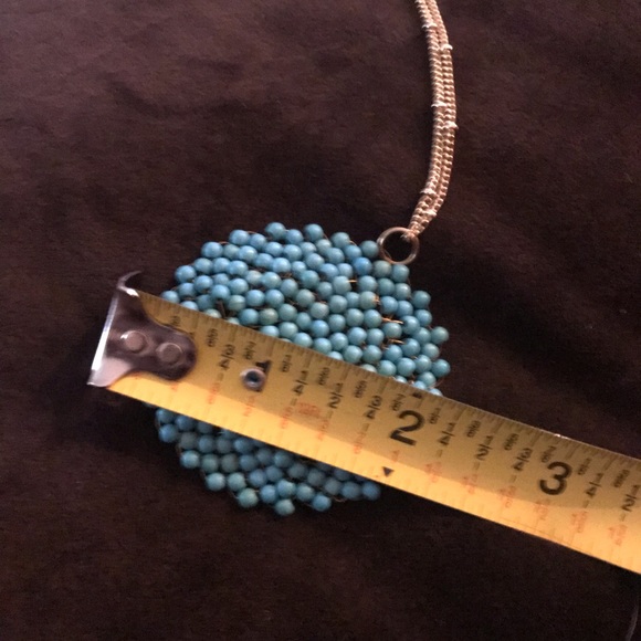 💙TURQUOISE PENDANT NECKLACE - Picture 3 of 3